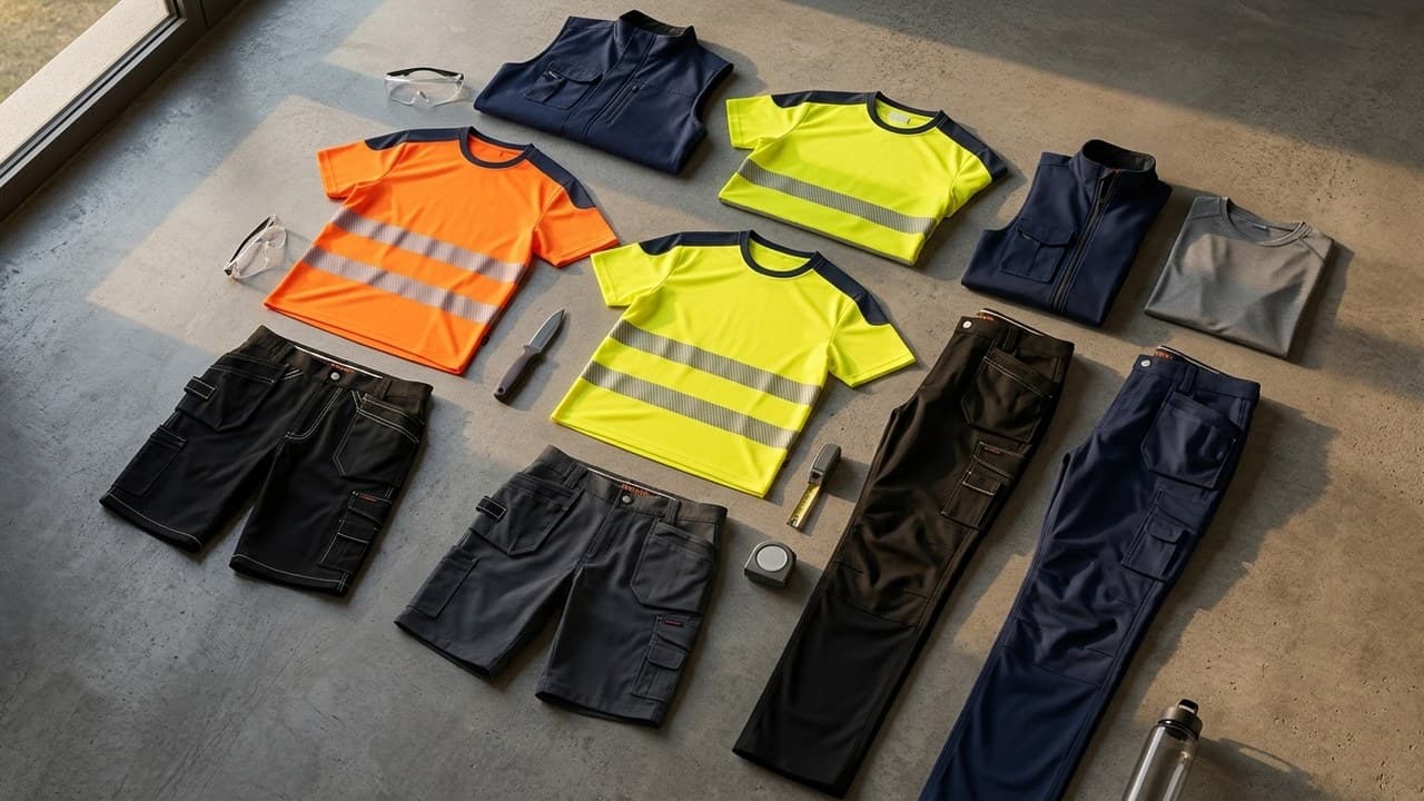 Collection vêtements de travail été 2026 Herock — workwear léger et respirant Belgique