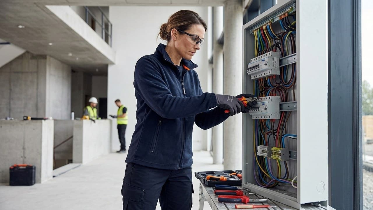 Vêtements de travail pour femmes avec coupes ergonomiques adaptées aux métiers manuels — workwear féminin Belgique
